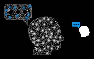 Kişisel Görüş Simgesi - Parıltılı Kablo Ağı