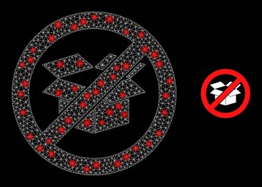 Karton Kutu Simgesini Durdur - Takımyıldız Düğümleriyle Kabuk Örnekleri