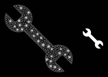 Anahtar Simgesi - Takımyıldız Düğümleriyle Kablo Çerçeve Ağı