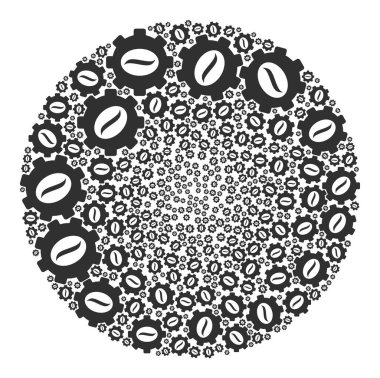 Kahve Sanayii Simgesi Küre Küre Mozaiği