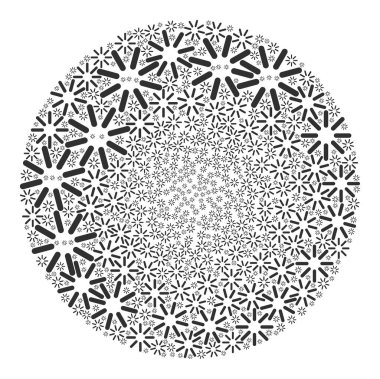 Parlaklık Simgesi Küresel Mozaik