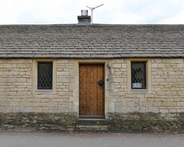 Porte Entrée Une Vieille Maison Ville — Photo