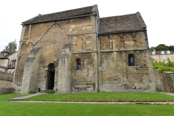 Vista Uma Igreja Era Anglo Saxônica Seja Igreja Laurence Cidade — Fotografia de Stock