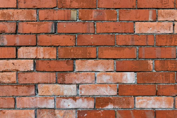 Red Brick Wall Background Texture — Stock Photo, Image