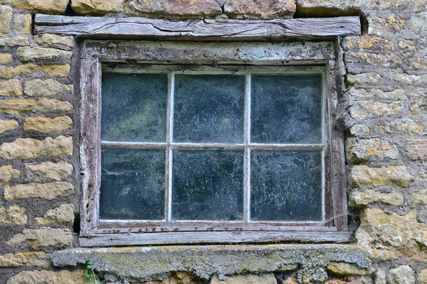 Huisraam Een Staat Van Verval — Stockfoto