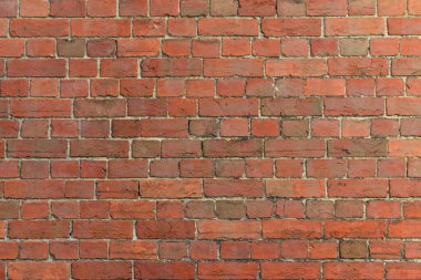 Eski kırmızı tuğla duvar arkaplanı
