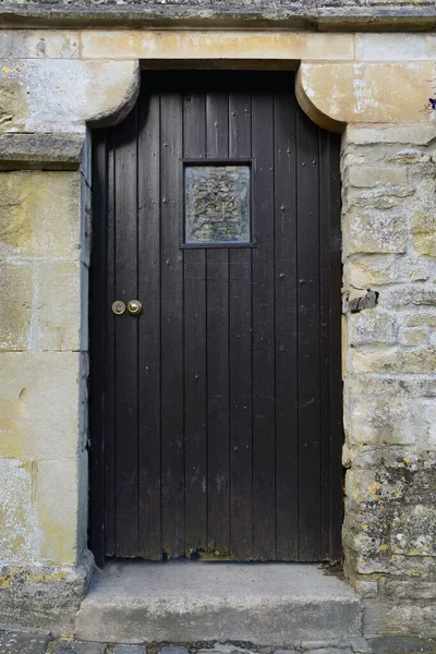 Exterior View Traditional Old English Cottage House — Stock Photo, Image