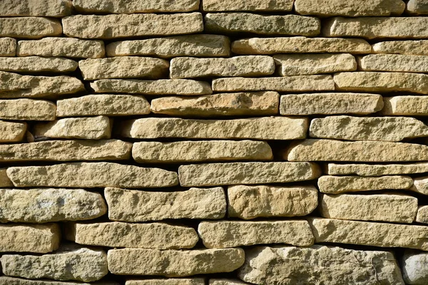 Zicht Een Oude Stenen Muur — Stockfoto