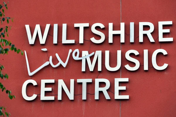 Sign Seen Exterior Wiltshire Music Centre June 2015 Bradford Avon — Stockfoto