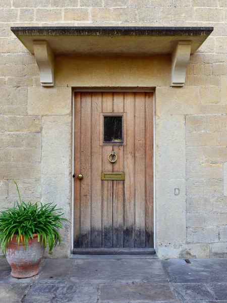 Voordeur Van Een Oud Huis — Stockfoto