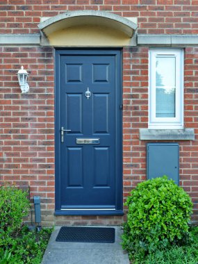 Ön kapı güzel eski London Town House