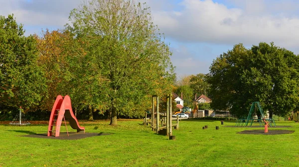 View Playground Town Park — Stock Photo, Image