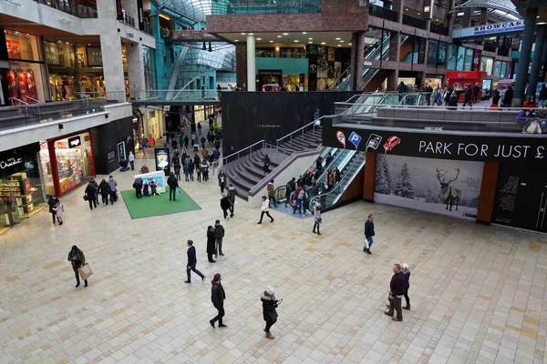 Shoppers Walk Newly Opened Cabot Circus Shopping Centre January 2019 — 图库照片