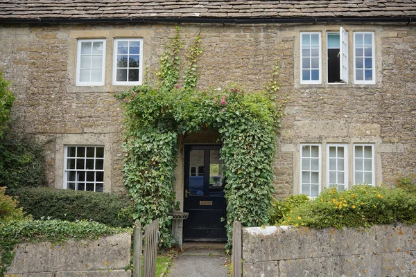 Haustür Eines Schönen Alten Hauses Einer Straße Einer Englischen Stadt — Stockfoto