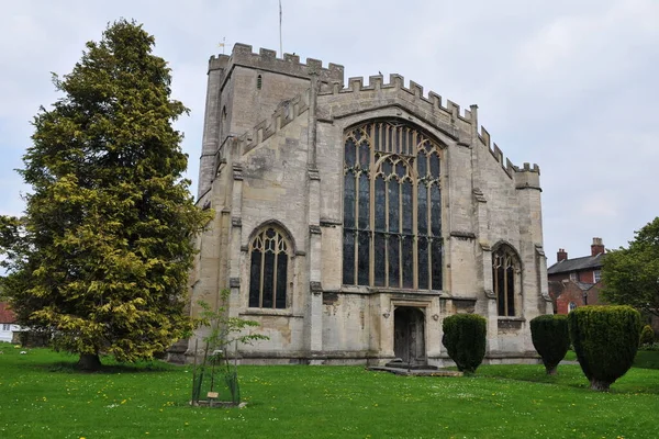 Igreja Velha Cidade Inglesa — Fotografia de Stock