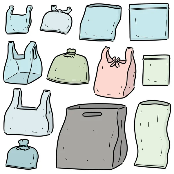Φορέα Που Πλαστικής Σακούλας — Διανυσματικό Αρχείο