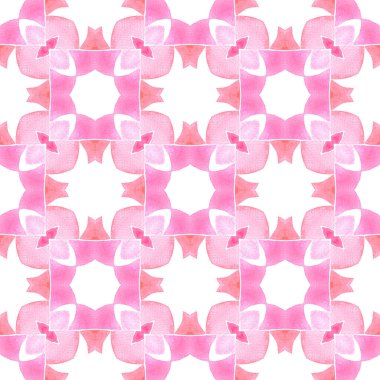 Eşsiz baskıya hazır tekstil, mayo kumaş, duvar kağıdı, ambalaj. Turuncu görkemli boho şık yaz tasarımı. Suluboya, kiremit sınırını tekrarlıyor. Mayo tasarımını tekrarla.