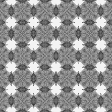 Etnik elle boyanmış desen. Siyah beyaz boho şık yaz tasarımı. Tekstil hazır inanılmaz baskı, mayo kumaş, duvar kağıdı, ambalaj. Suluboya yaz etnik sınır düzeni.