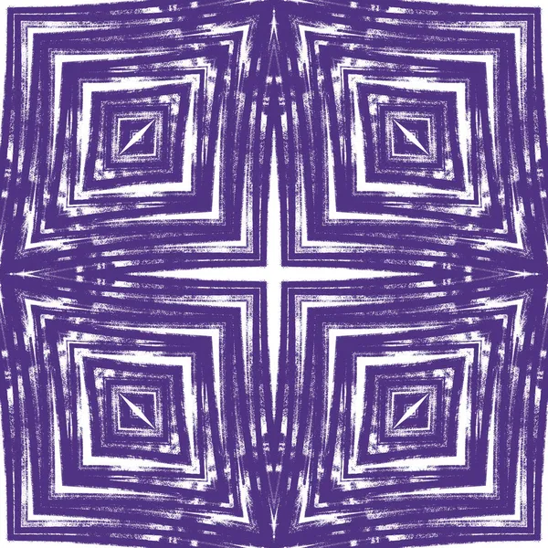 Strukturiertes Streifenmuster Lila Symmetrischer Kaleidoskop Hintergrund Textilfertiger Künstlerischer Druck Bademode — Stockfoto