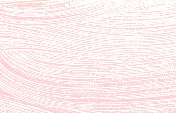 卷曲质感 痛苦的粉红粗糙痕迹 大背景 肮脏的磨擦纹理 精彩的艺术表面 矢量说明 — 图库矢量图片