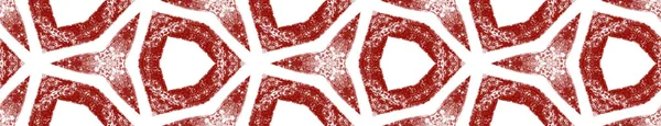 Geometrische Naadloze Patroon Wijn Rode Symmetrische Caleidoscoop Achtergrond Frisse Decoratieve — Stockfoto