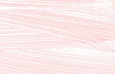 Grunge dokusu. Üzücü pembe iz. Etkileyici bir geçmiş. Gürültü iğrenç grunge dokusu. Takdire şayan sanatsal görünüş. Vektör illüstrasyonu.