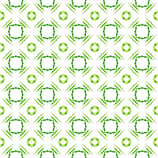 Textile Ready Powerful Print Swimwear Fabric Wallpaper Wrapping Green Enchanting — Stock Photo, Image