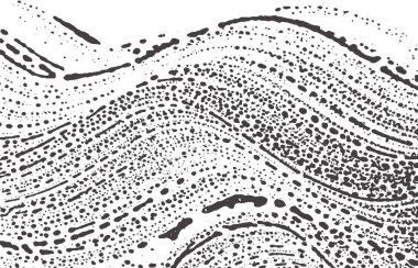 Grunge dokusu. Kederli siyah gri iz. Harika bir geçmiş. Gürültü iğrenç grunge dokusu. Eşsiz sanatsal yüzey. Vektör illüstrasyonu.