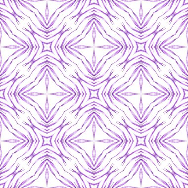 El yapımı Arabesk tasarımı. Mor ilginç boho şık yaz tasarımı. Tekstil hazır hassas baskı, mayo kumaş, duvar kağıdı, ambalaj. Doğulu arabesk el çizimi sınır.