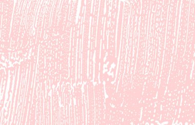 Grunge dokusu. Üzücü pembe iz. Büyük arka plan. Gürültü iğrenç grunge dokusu. Taze sanatsal yüzey. Vektör illüstrasyonu.