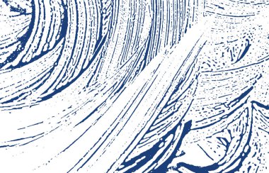 Grunge dokusu. Üzüntü çivit pürüzü. Etkileyici bir geçmiş. Gürültü iğrenç grunge dokusu. Manyetik sanatsal yüzey. Vektör illüstrasyonu.