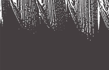 Grunge dokusu. Kederli siyah gri iz. Şaşırtıcı bir geçmişi var. Gürültü iğrenç grunge dokusu. Güzel sanatsal bir yüzey. Vektör illüstrasyonu.