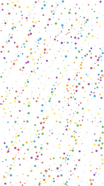 Feestelijke Confetti Feeststerren Kleurrijke Confetti Witte Achtergrond Goed Uitziende Feestelijke — Stockvector