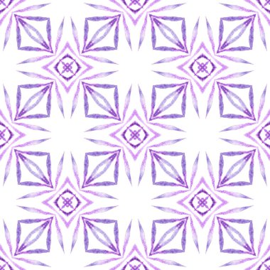 Tekstil hazır, mayo kumaş, duvar kağıdı, ambalaj. Mor parlak boho şık yaz tasarımı. Tekrar eden çizgili el çizgisi sınırı. Çizgili el çizimi tasarımı.