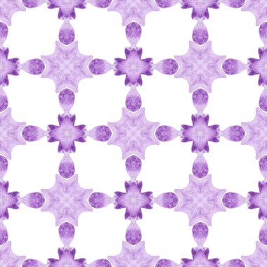 Tekstil hazır güzel baskı, mayo kumaş, duvar kağıdı, ambalaj. Mor lüks boho şık yaz tasarımı. Elle boyanmış suluboya kenar. Döşemeli suluboya arkaplan.