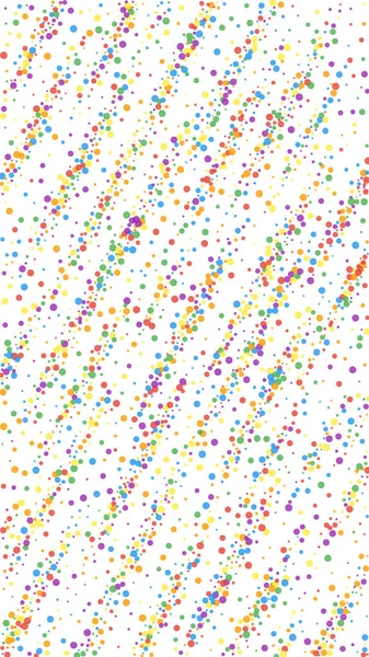 Feestelijke Unieke Confetti Feeststerren Vreugdevolle Confetti Witte Achtergrond Goed Uitziende — Stockvector