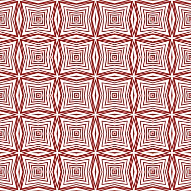 Sembol çizgileri tasarımı. Kestane rengi simetrik kaleydoskop. Geometrik simge çizgileri deseni. Tekstil hazır zarif baskı, mayo kumaş, duvar kağıdı, ambalaj..