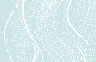 Grunge dokusu. Üzücü mavi iz. Hoş bir arka plan. Gürültü iğrenç grunge dokusu. Olağanüstü sanatsal bir yüzey. Vektör illüstrasyonu.