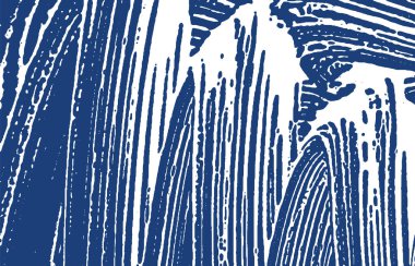 Grunge dokusu. Üzüntü çivit pürüzü. Seçkin bir geçmişi var. Gürültü iğrenç grunge dokusu. Ekstra sanatsal yüzey. Vektör illüstrasyonu.