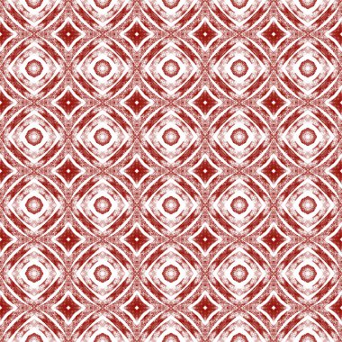 Egzotik, pürüzsüz desen. Kestane rengi simetrik kaleydoskop. Yaz mayosu, egzotik, pürüzsüz tasarım. Tekstil hazır hoş baskı, mayo kumaş, duvar kağıdı, ambalaj..