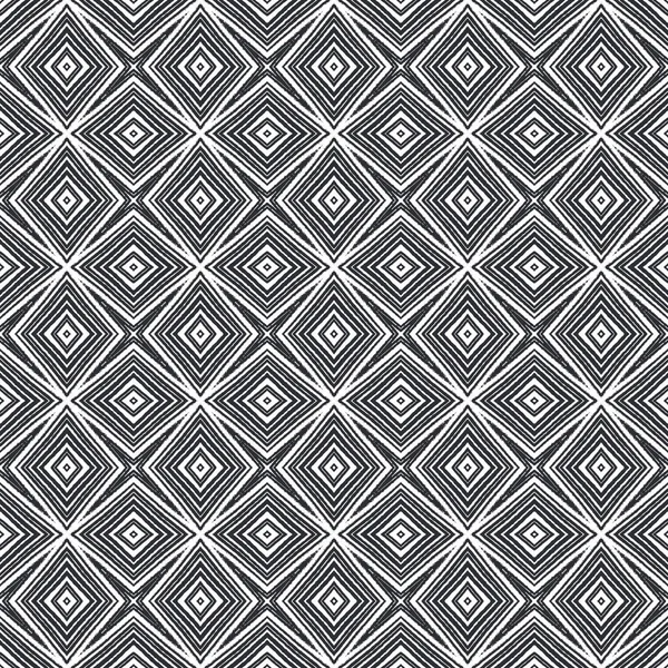 Patrón de rayas texturizadas. Negro simétrico — Foto de Stock