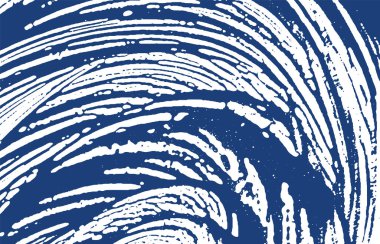 Grunge dokusu. Üzüntü çivit pürüzü. Enfes bir arka plan. Gürültü iğrenç grunge dokusu. Büyüleyici sanatsal yüzey. Vektör illüstrasyonu.