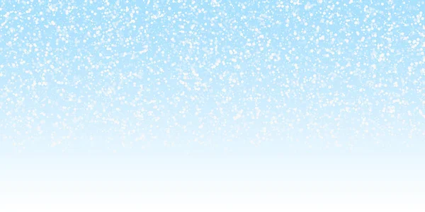 Pois Blancs Aléatoires Fond Noël Flocons Neige Volants Subtils Étoiles — Image vectorielle