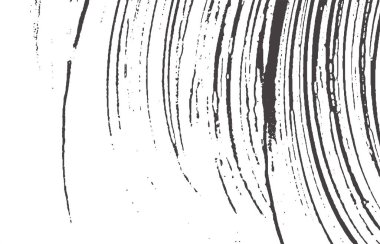 Grunge dokusu. Kederli siyah gri iz. Takdire şayan bir geçmiş. Gürültü iğrenç grunge dokusu. Güzel sanatsal bir yüzey. Vektör illüstrasyonu.