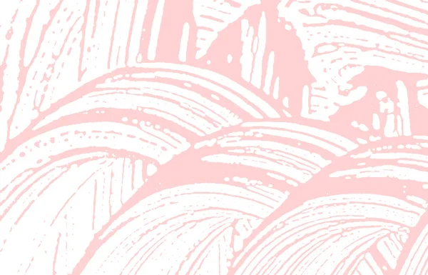 Grunge dokusu. Üzücü pembe iz. Güzel bir geçmiş. Gürültü iğrenç grunge dokusu. Gerçek sanatsal yüzey. Vektör illüstrasyonu.