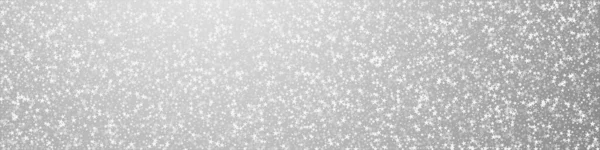 Étonnantes Étoiles Tombantes Fond Noël Flocons Neige Volants Subtils Étoiles — Image vectorielle