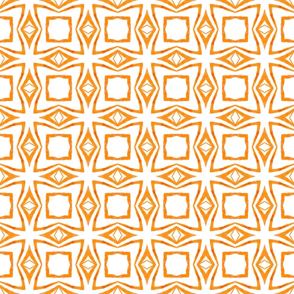 Textile Ready Sightly Print Swimwear Fabric Wallpaper Wrapping Orange Powerful — Stock Photo, Image