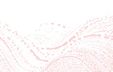 Grunge dokusu. Üzücü pembe iz. İyi bir geçmiş. Gürültü iğrenç grunge dokusu. Hoş sanatsal bir yüzey. Vektör illüstrasyonu.