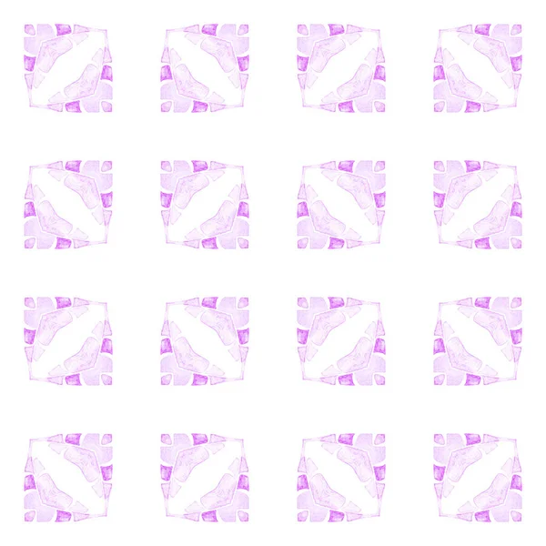 Современная Экологически Чистая Граница Фиолетовый Гипсовый Летний Дизайн Текстиль Готовый — стоковое фото