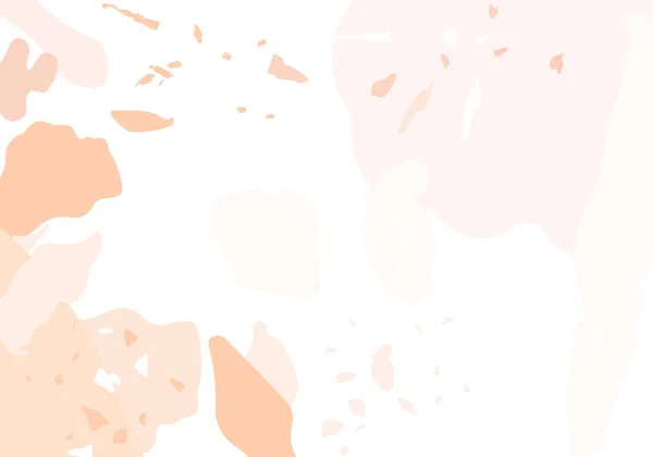 Сучасний Абстрактний Шаблон Терраццо Помаранчева Текстура Класичної Підлоги Задня Частина — стоковий вектор